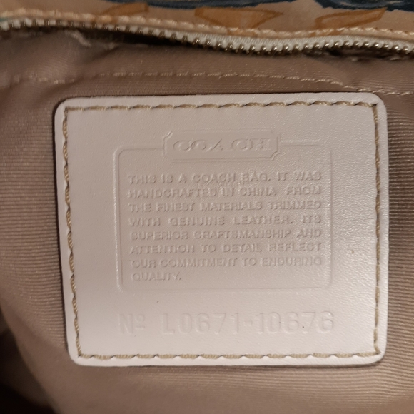 Women\'s coach diaper bag